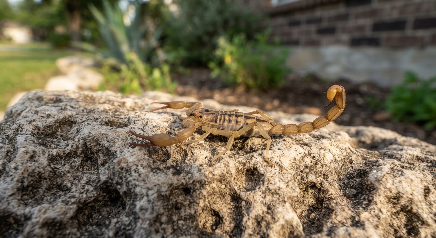 Managing Striped Bark Scorpions: Why They Invade San Antonio Homes